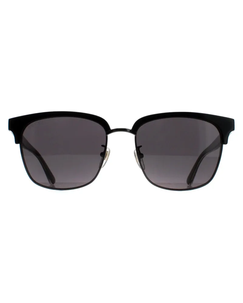 Gucci Square Herren Schwarz und Grau Grau GG0382S Schwarz