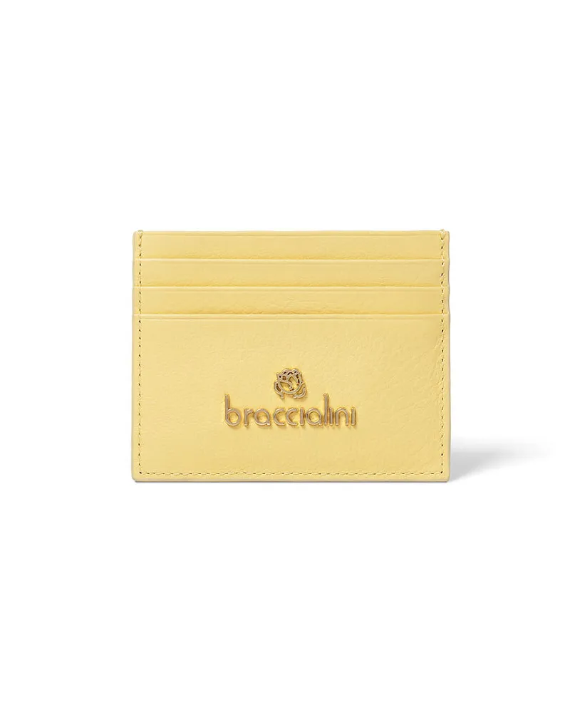Braccialini Kartenhalter Frauen Gelb