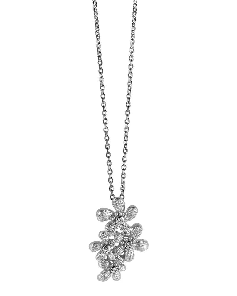 Orphelia Damen-Kette aus 925er Sterlingsilber mit Anhänger – Silber ZH-6026 Silber
