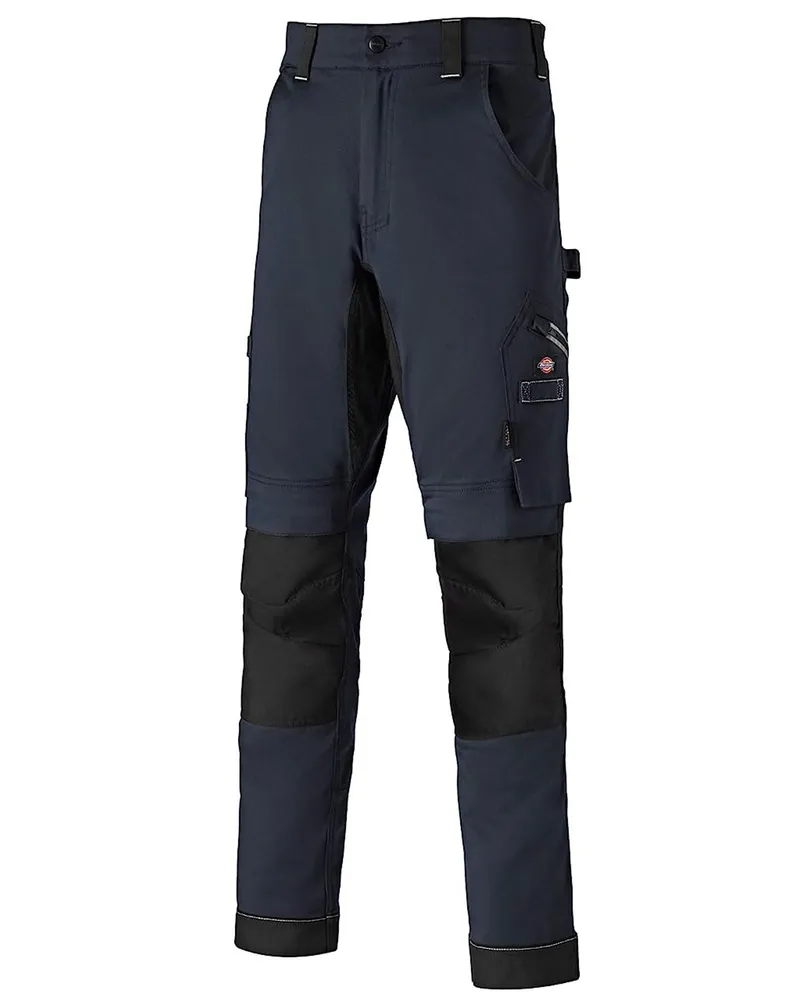 Dickies Universal Flex Knie Pad Herren Marine/Schwarze Hosen Marineblau