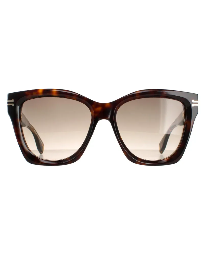 Marc Jacobs Square Damen Havanna Kristall Braun Gradient MJ 1000/S Braun