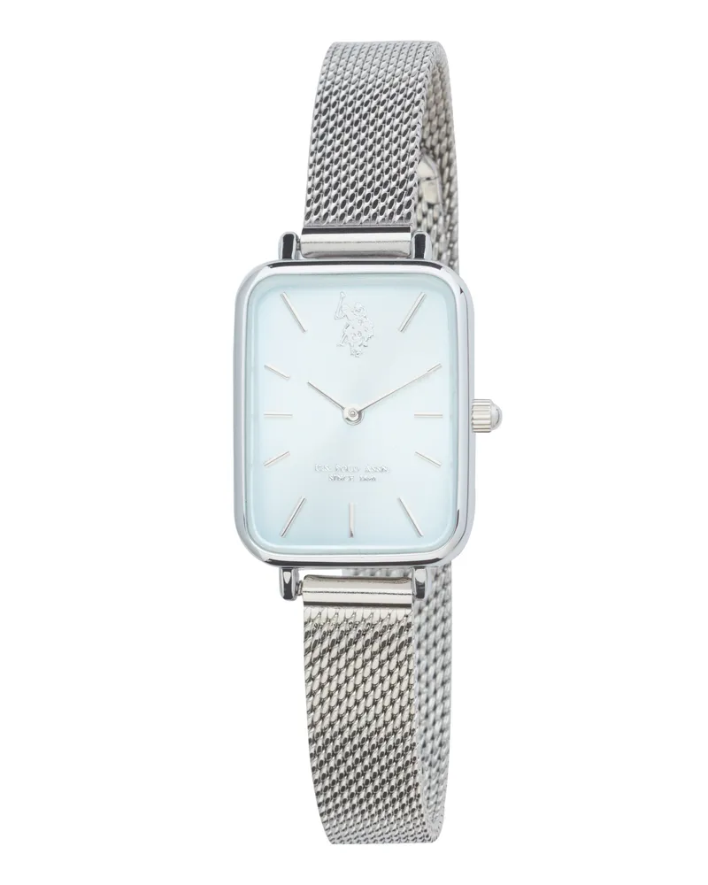 U.S. Polo Assn.  Uhr Odette Damen Uhr Silber