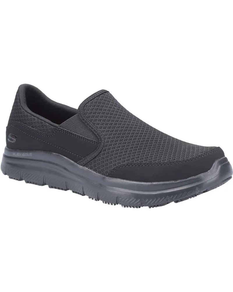 Skechers Herren Flex Advantage McAllen Sr Slip-On Schuhe Schwarz