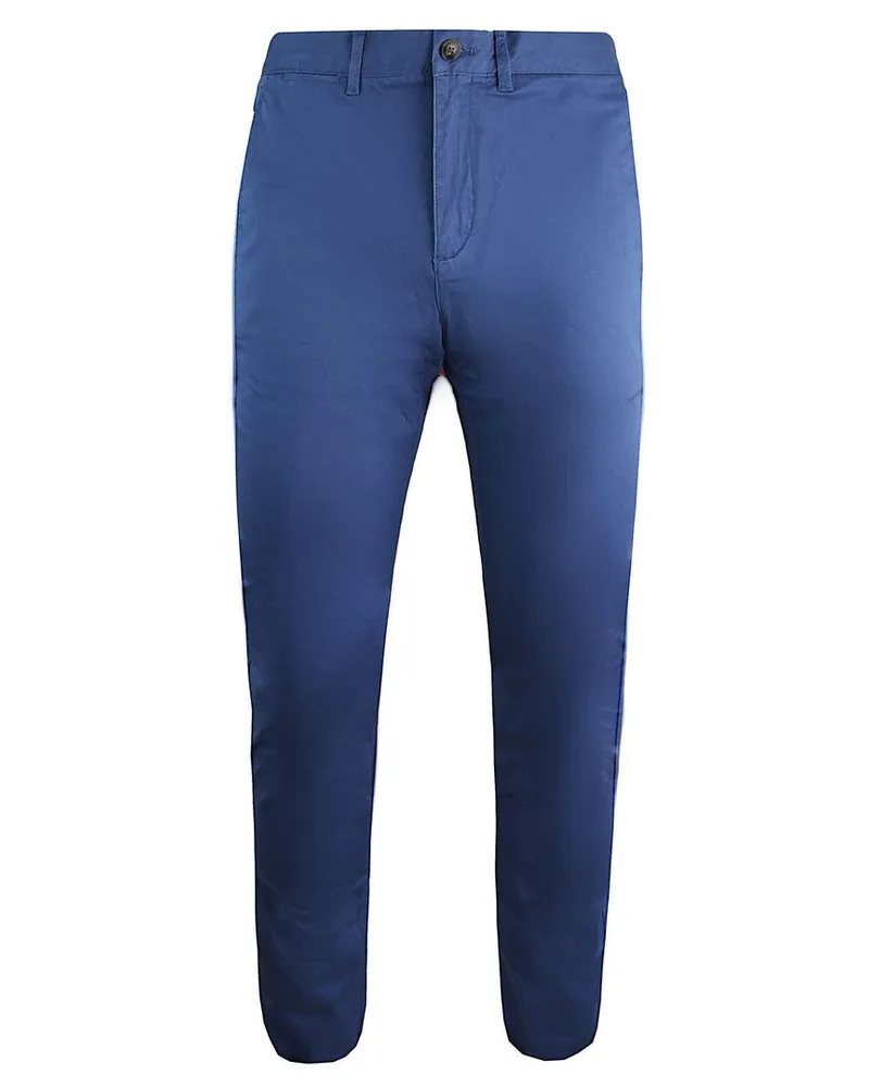 Lacoste Freizeit Hose Regular Fit Herren Blau Blau
