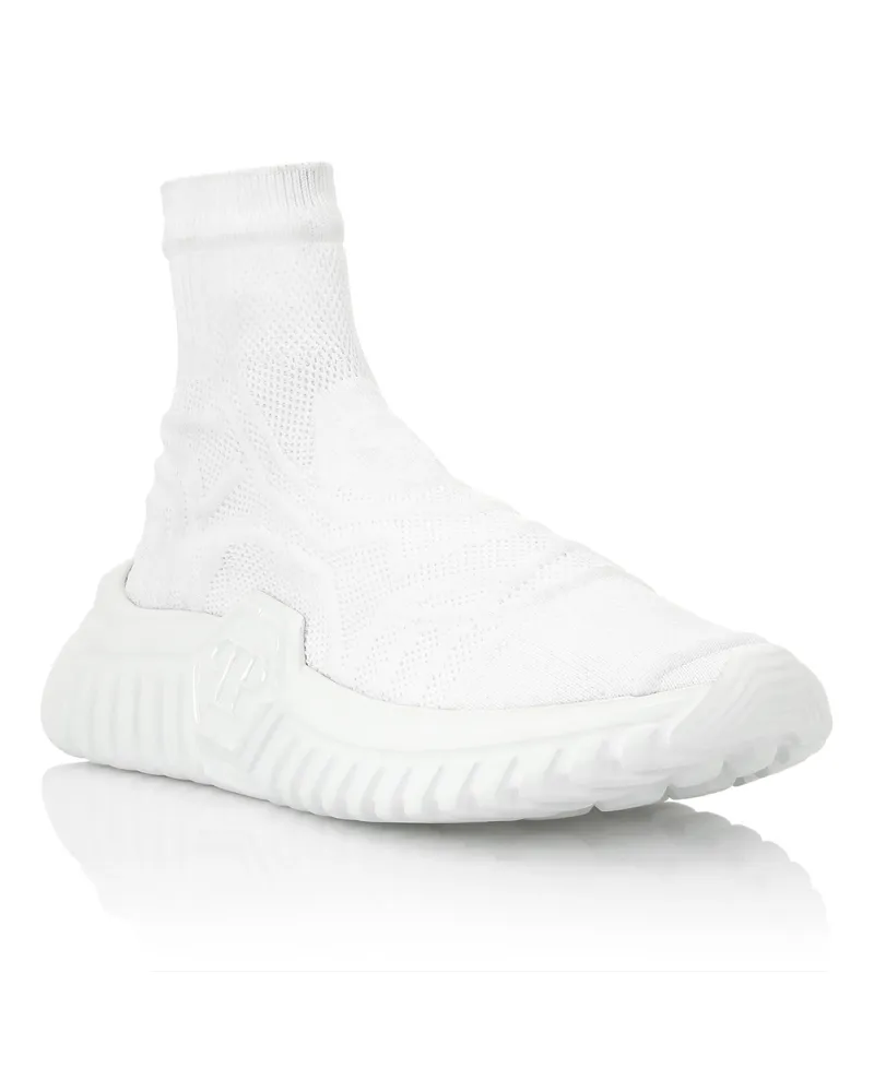Philipp Plein Runner Sneaker Supersonic Weiß