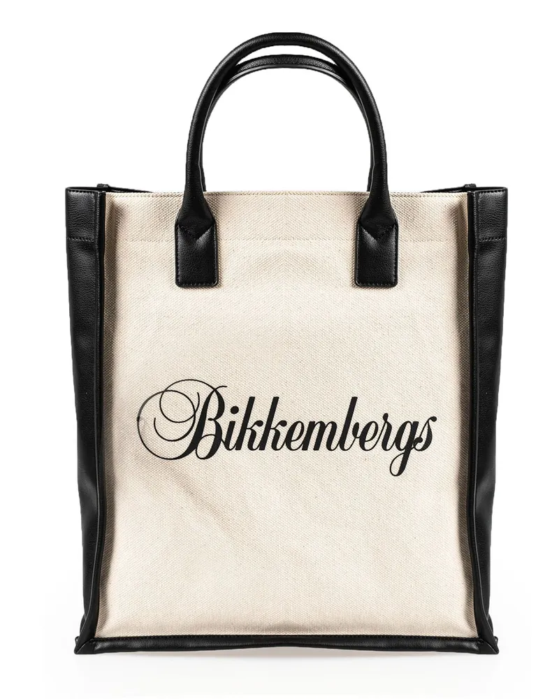 Bikkembergs Shopper Damen schwarz Schwarz