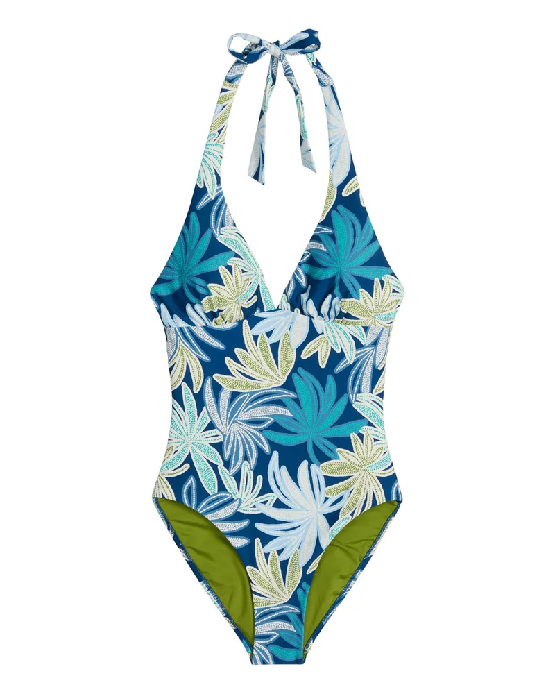 Marc O'Polo Damen‑Einteiler mit Bohemian‑Leaf‑Druck - Mehrfarbig Mehrfarbig