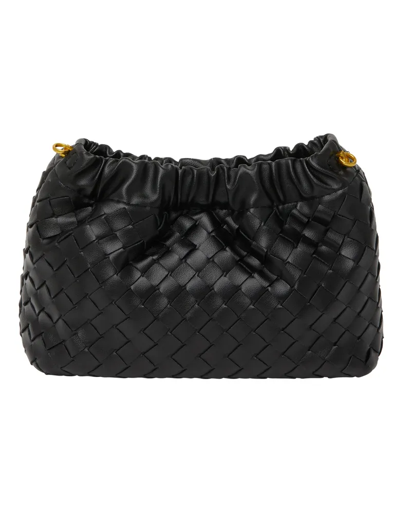 FAINA Handtasche Handtasche Frauen Schwarz Schwarz