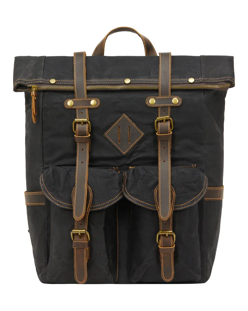 DreiMaster Rucksack - Schwarz Schwarz