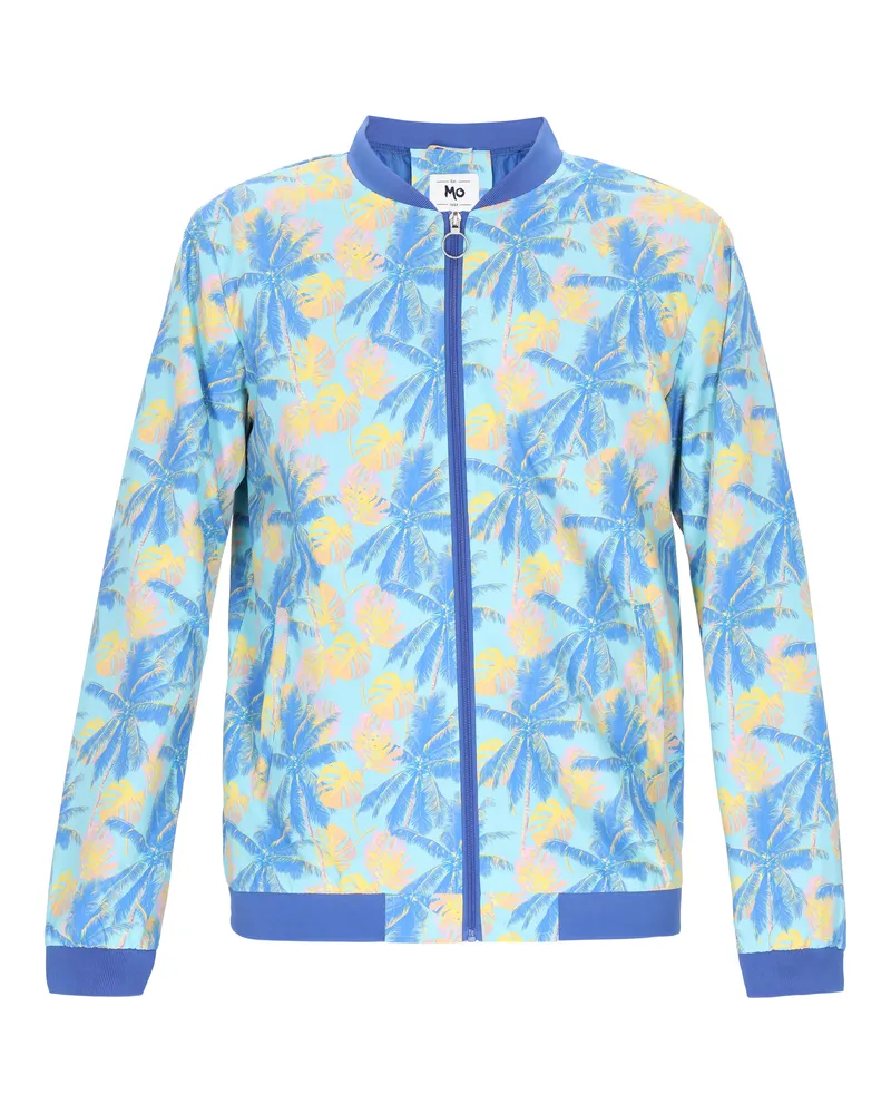 My Mo Jacke Männer hellblau mehrfarbig Hellblau