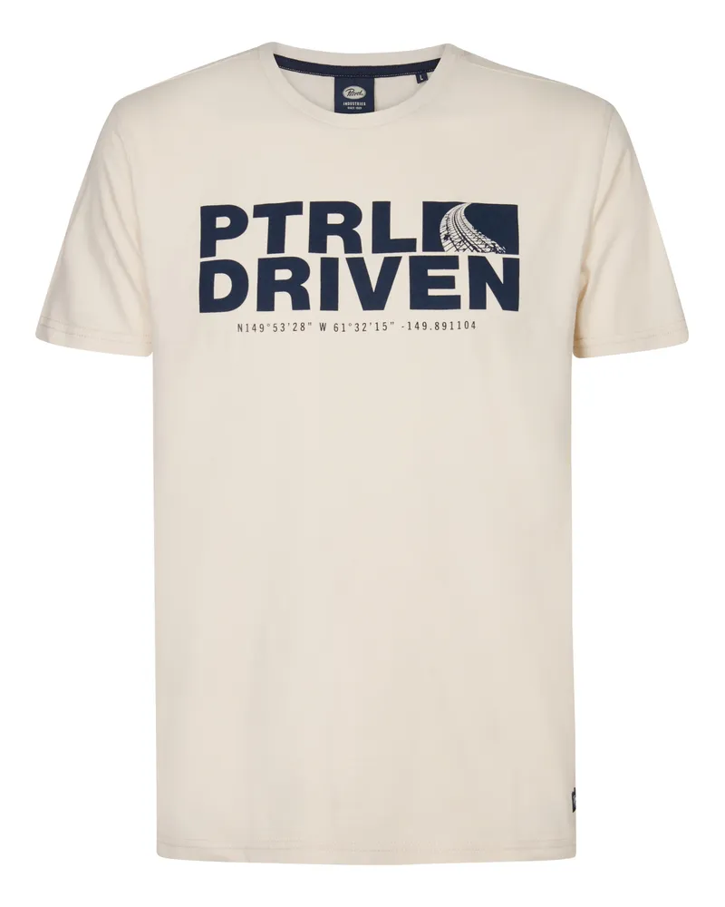 Petrol Industries T-Shirt Beige