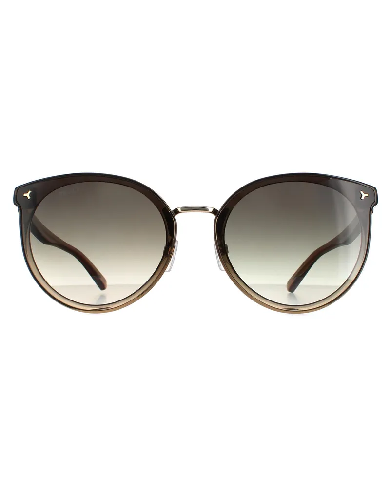 Bally Cat Eye Damen Gold Grün Farbverlauf BY0043-K Gold
