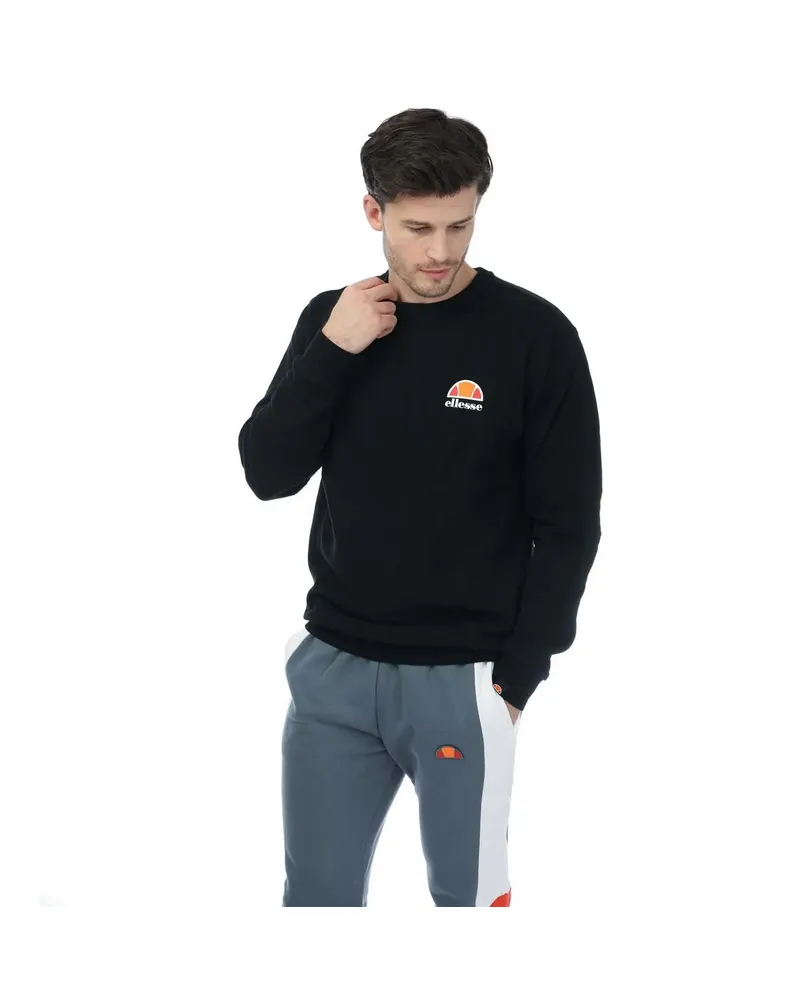 Ellesse Diveria" Sweatshirt für Herren (Schwarz Schwarz