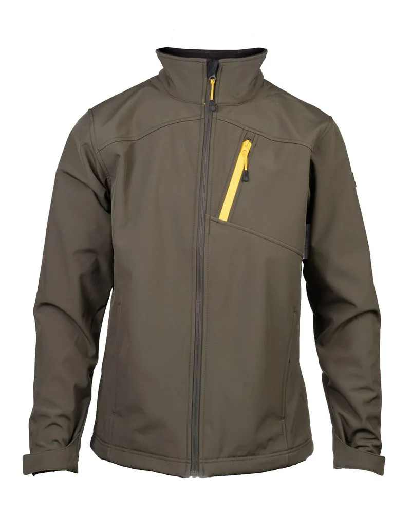 Caterpillar Footwear Essentials Shell Softshelljacke für Herren - Grün Grün