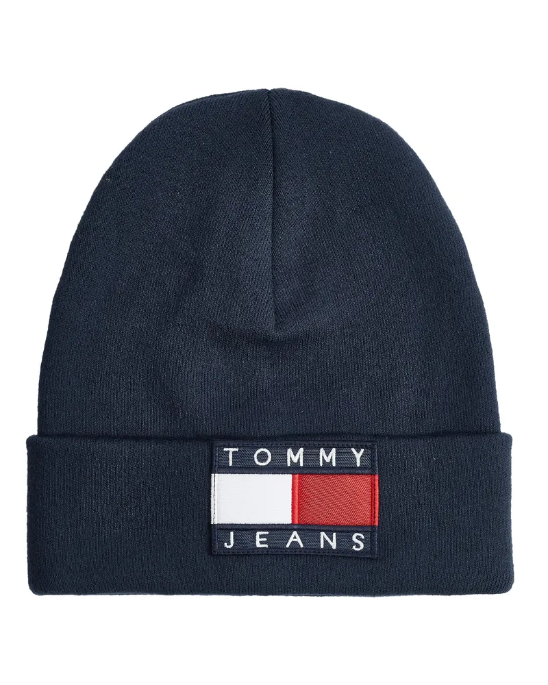 Tommy Hilfiger Jeans Mütze Blau