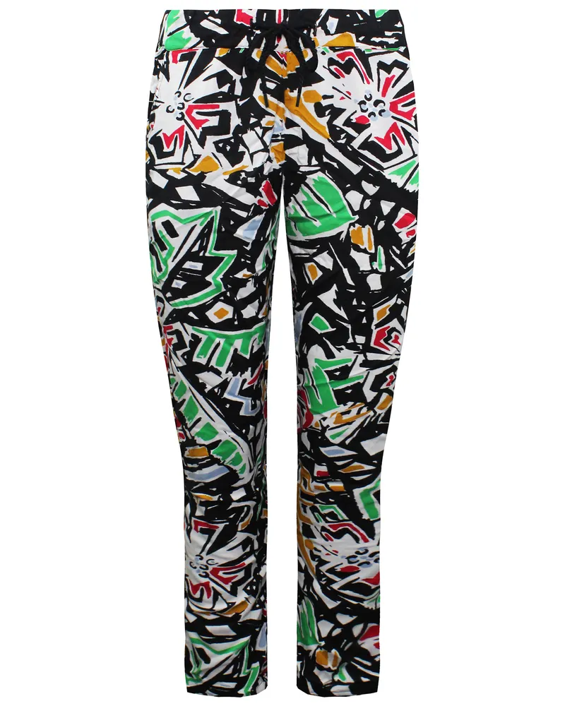 Vans Transporter aus der Wand Draw String Taille Multicolored Womens Printed Hosen V5izblk Mehrfarbig