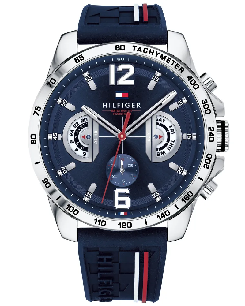 Tommy Hilfiger Cool Sport Herren Uhr Blau 1791476 Blau