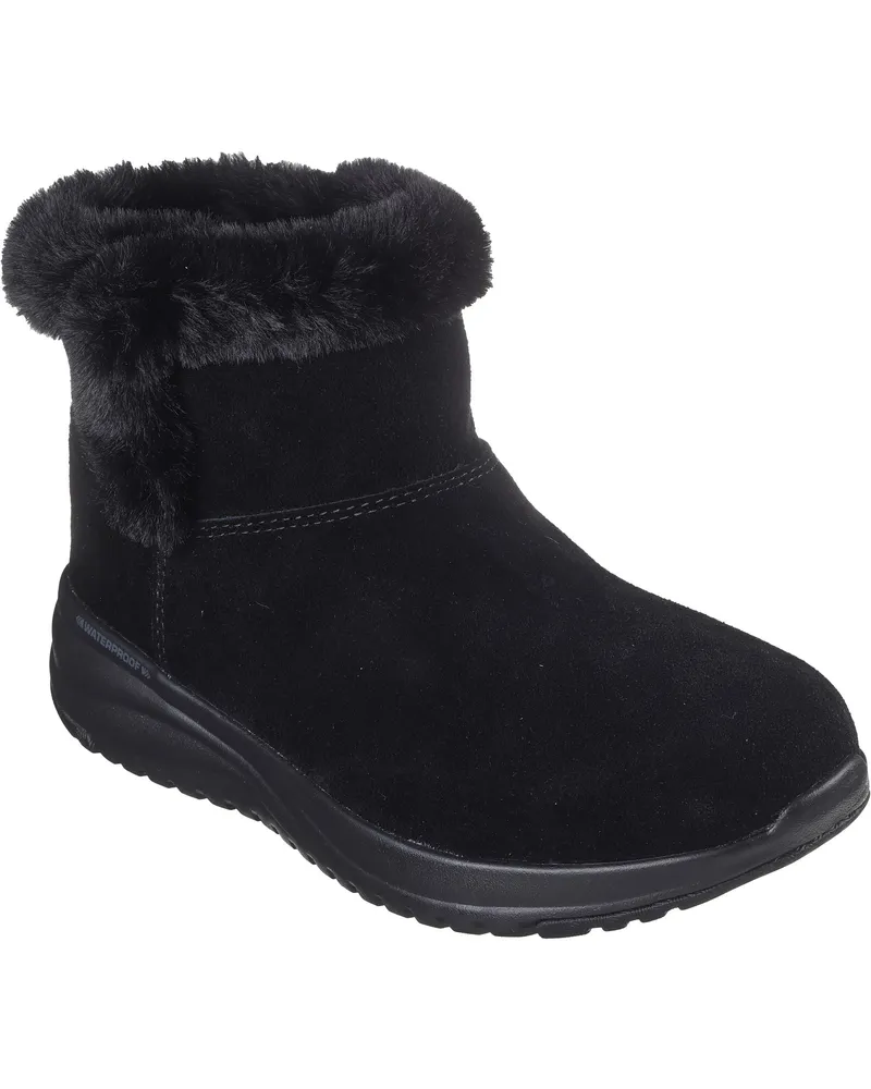 Skechers On-the-GO Stellar - Kuscheliger Step-Schuh Schwarz
