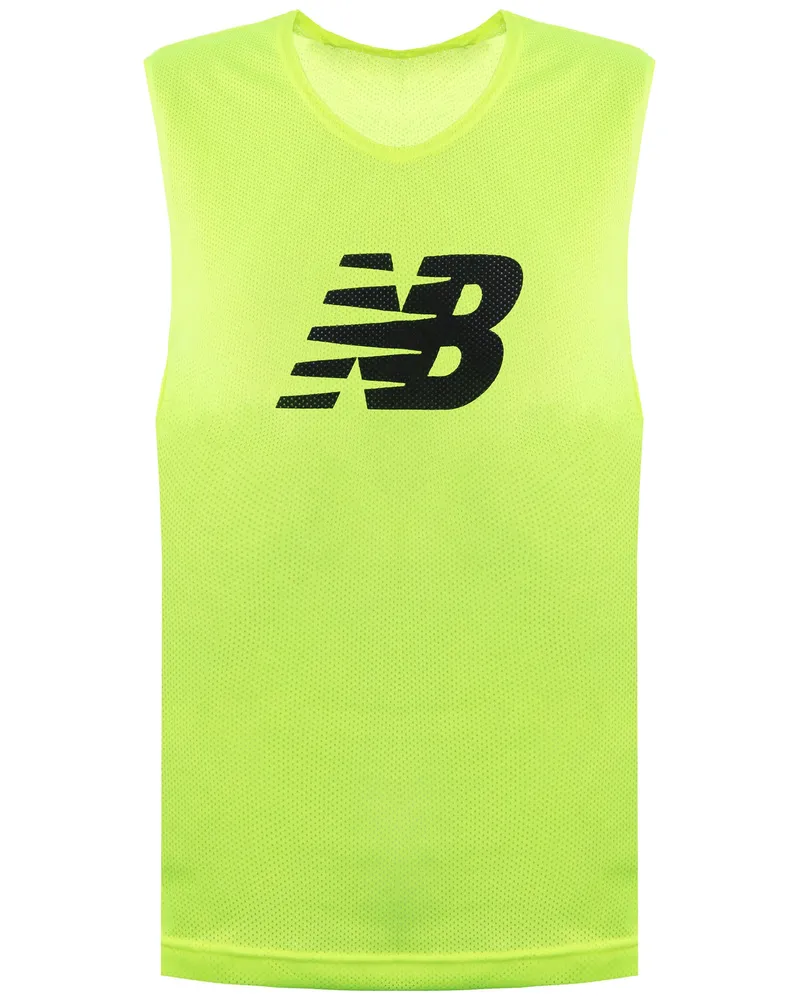 New Balance Training Bib Herren Fluo Gelb Weste Gelb