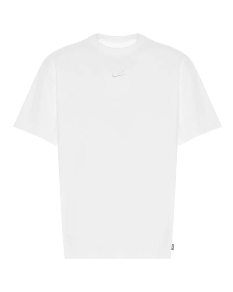Nike Sportswear Premium Essentials Weißes T-shirt Weiß