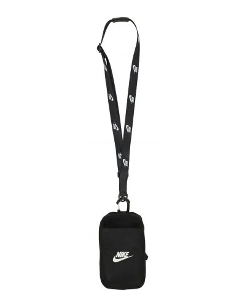 Nike Club" Mobilfontasche (Weiß/Schwarz Weiß
