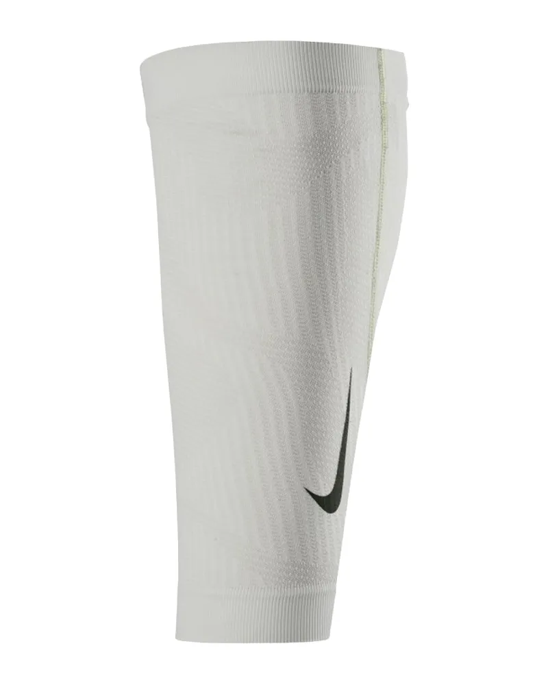 Nike Zoned" Wadenärmel, Jerseyware (Weiß Weiß