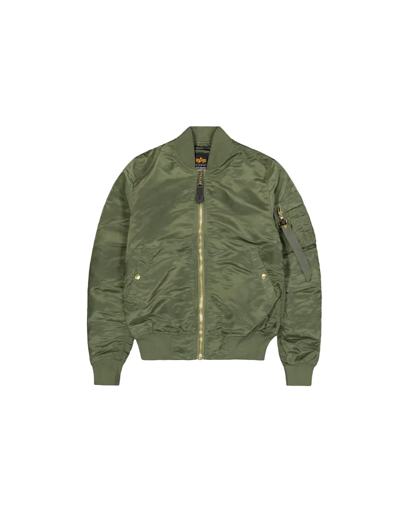 Alpha Industries MA-1 VF leichte Bomberjacke für Damen Grün