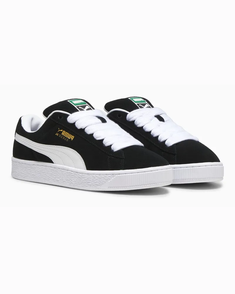 Puma Suede XL Wildleder schwarze Turnschuhe Schwarz