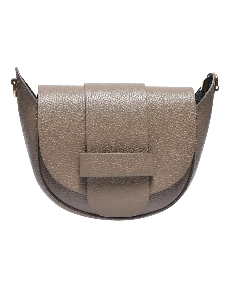 Anna Luchini Beige Rindsledertasche Beige