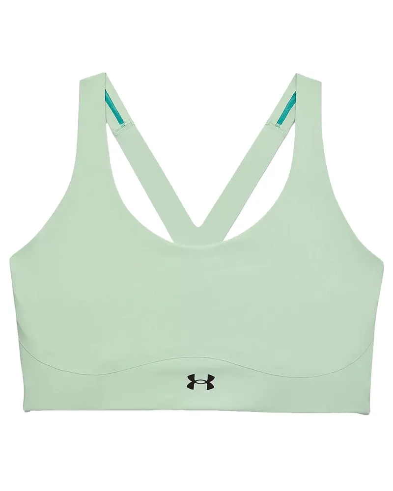Under Armour Rush Smartform Womens Mint Sport BH Mintgrün
