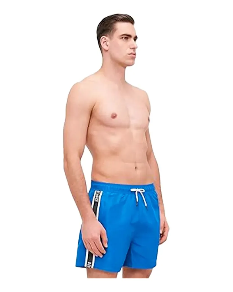 Emporio Armani Badeanzug  Herren Eagle Linie Blau