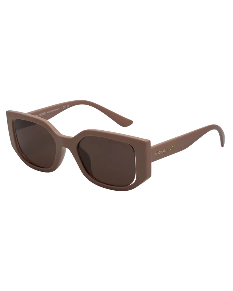 Michael Kors Denali MK2239U Damen-Sonnenbrille Beige