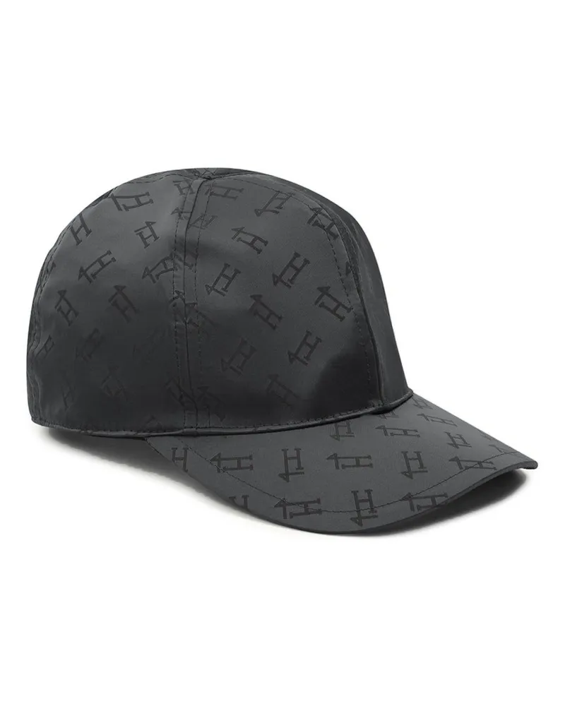 Herno Baseballcap mit Logo Schwarz