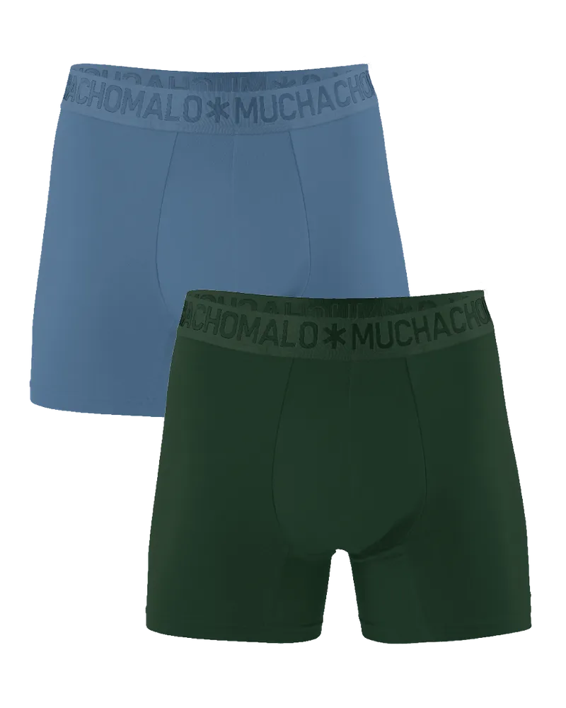 Muchachomalo Herren Boxer Shorts - 2er Pack - Herren Unterwäsche Mehrfarbig
