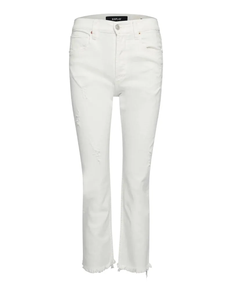 Replay Jeans für Damen (Weiß Weiß