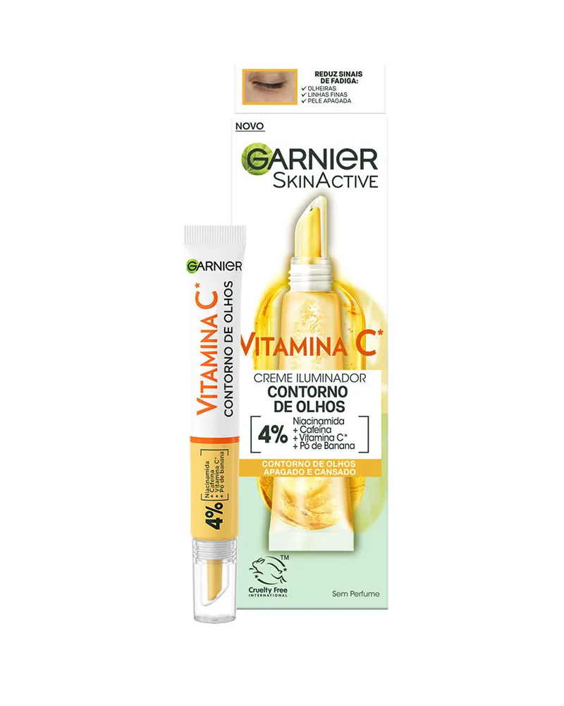 Garnier Skinactive Vitamin C Leuchtende Augenkonturcreme 15 ml 