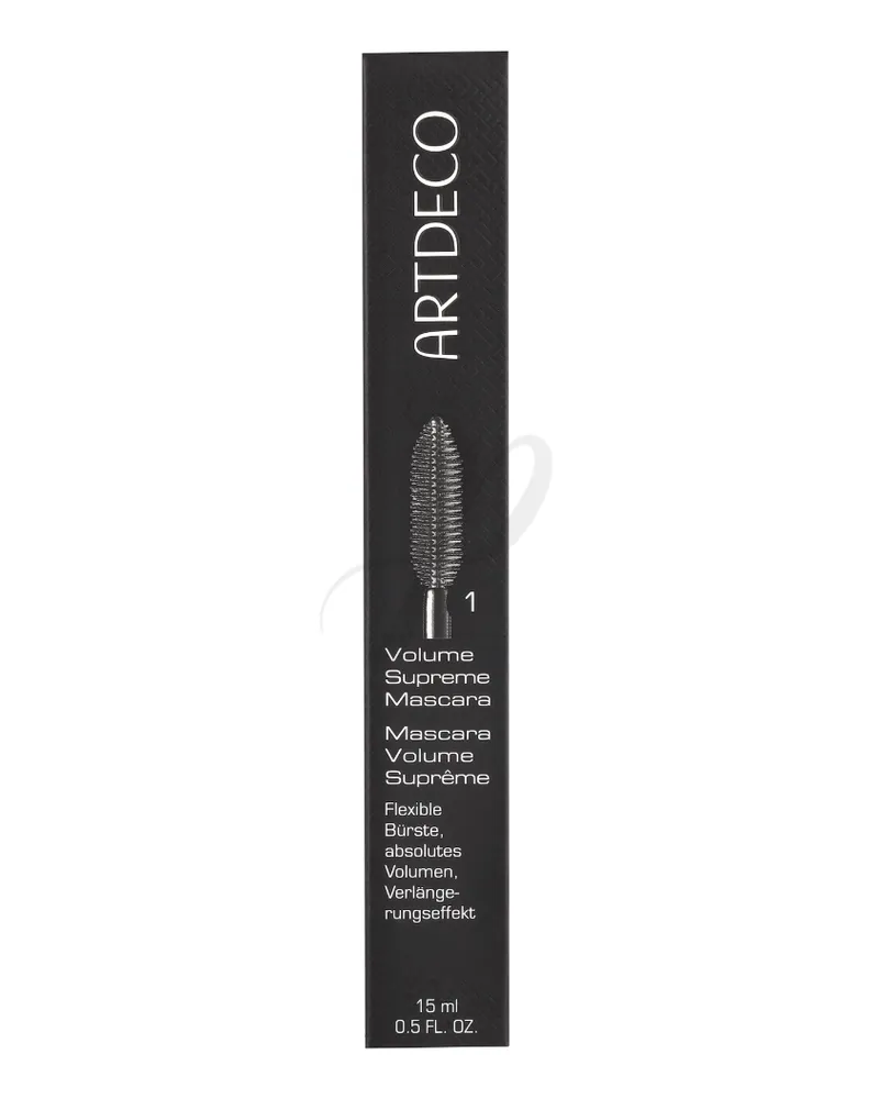 Artdeco Volume Supreme Mascara - #1 Black 15ml 