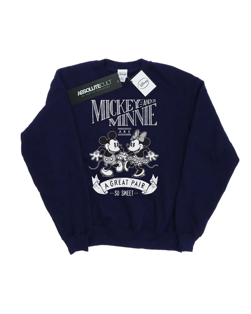 Disney Great Pair" Sweatshirt für Damen (Marineblau Marineblau