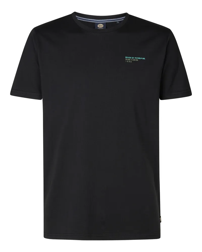 Petrol Industries T-Shirt Schwarz