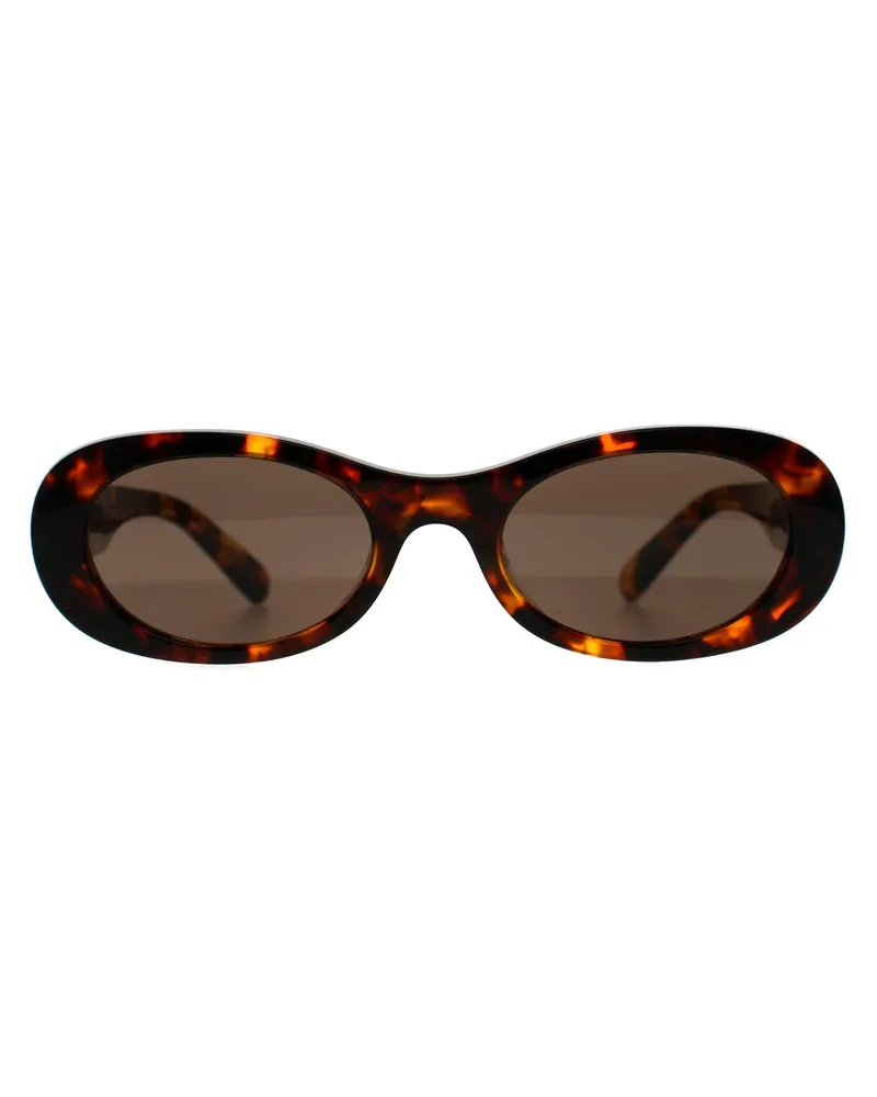 Miu Miu MU06ZS VAU06B havanna dunkelbraune Sonnenbrille Braun