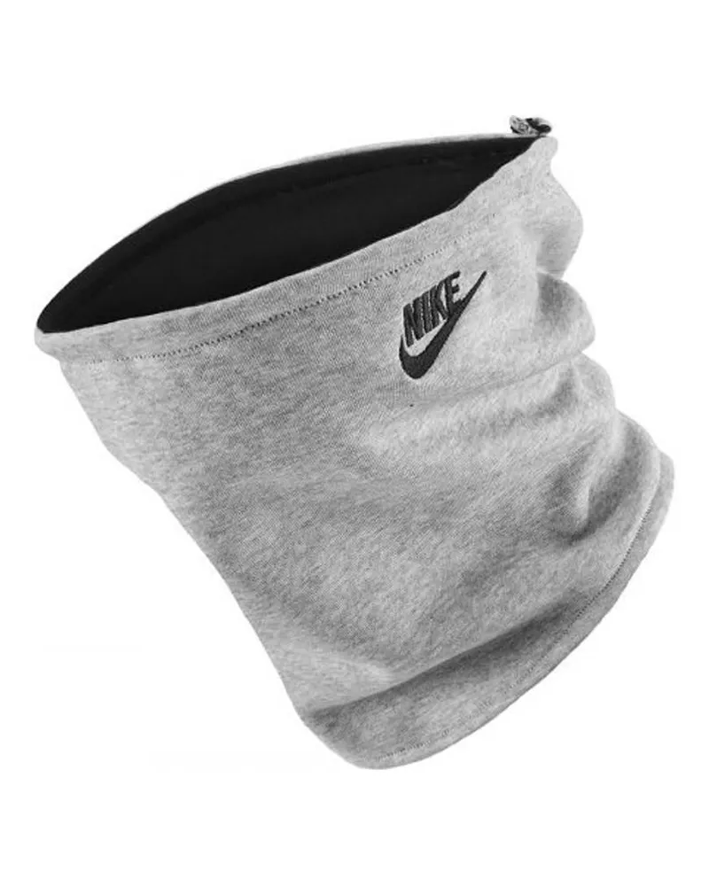 Nike Club" Nackenwärmer (Grauheide/Schwarz/Weiß Anthrazit