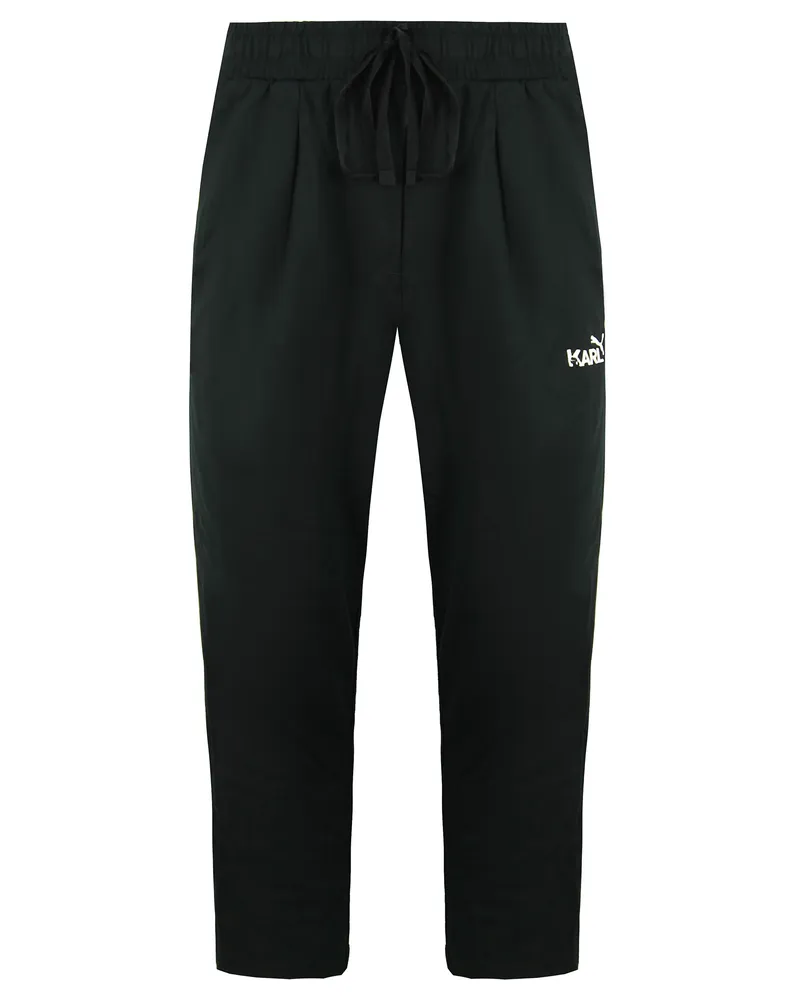 Puma x Karl Lagerfeld T7 Track Hosen Bottoms Black Herren Jogger 576963 01 Schwarz