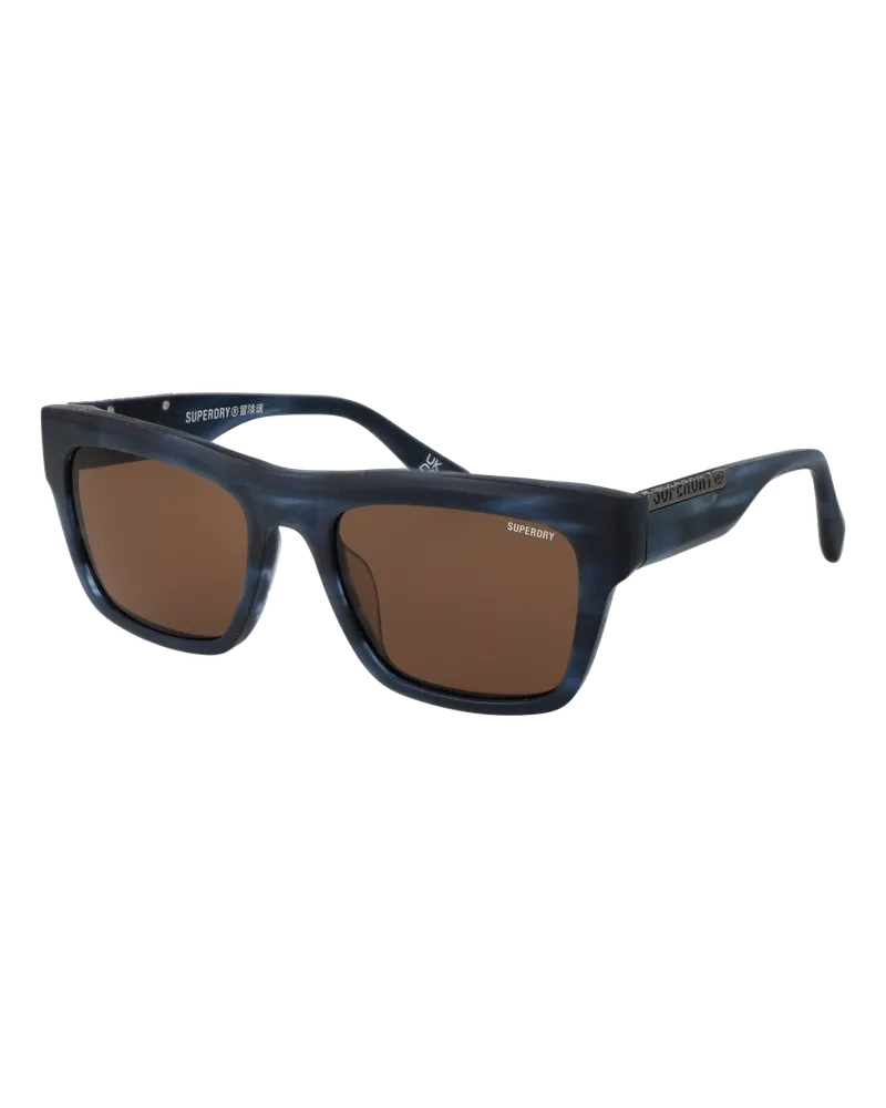 Superdry. Sonnenbrille SDS 5011 106 54 Blau
