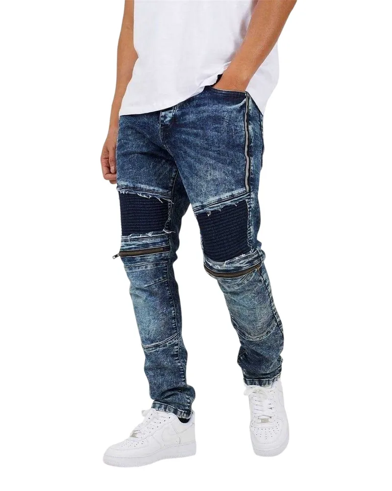 Brave Soul Jeans für Herren (Dunkelblau Blau