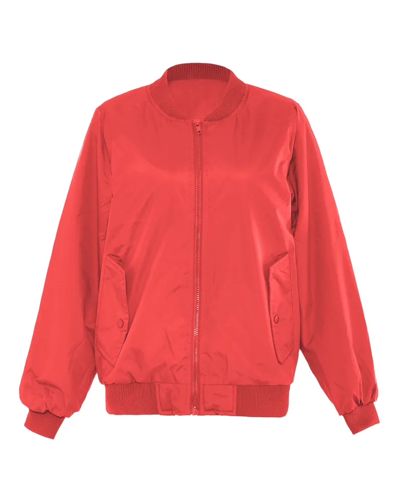 My Mo Jacke Damen Sommerrot Rot