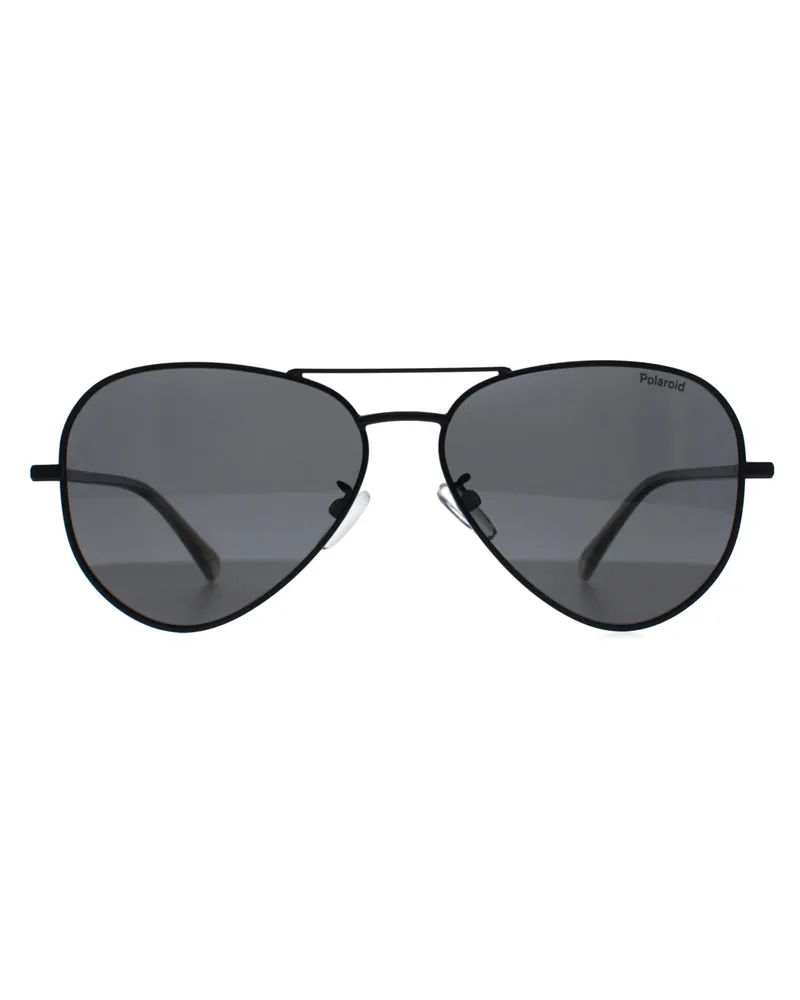 Polaroid PLD 4186/G/S/X 807 M9 schwarz grau polarisierte Sonnenbrille Schwarz