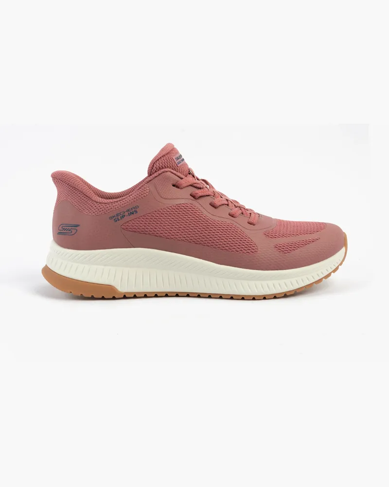 Skechers Bobs Squad 4 - Klassische Damen Sneakers Rosé Rosa