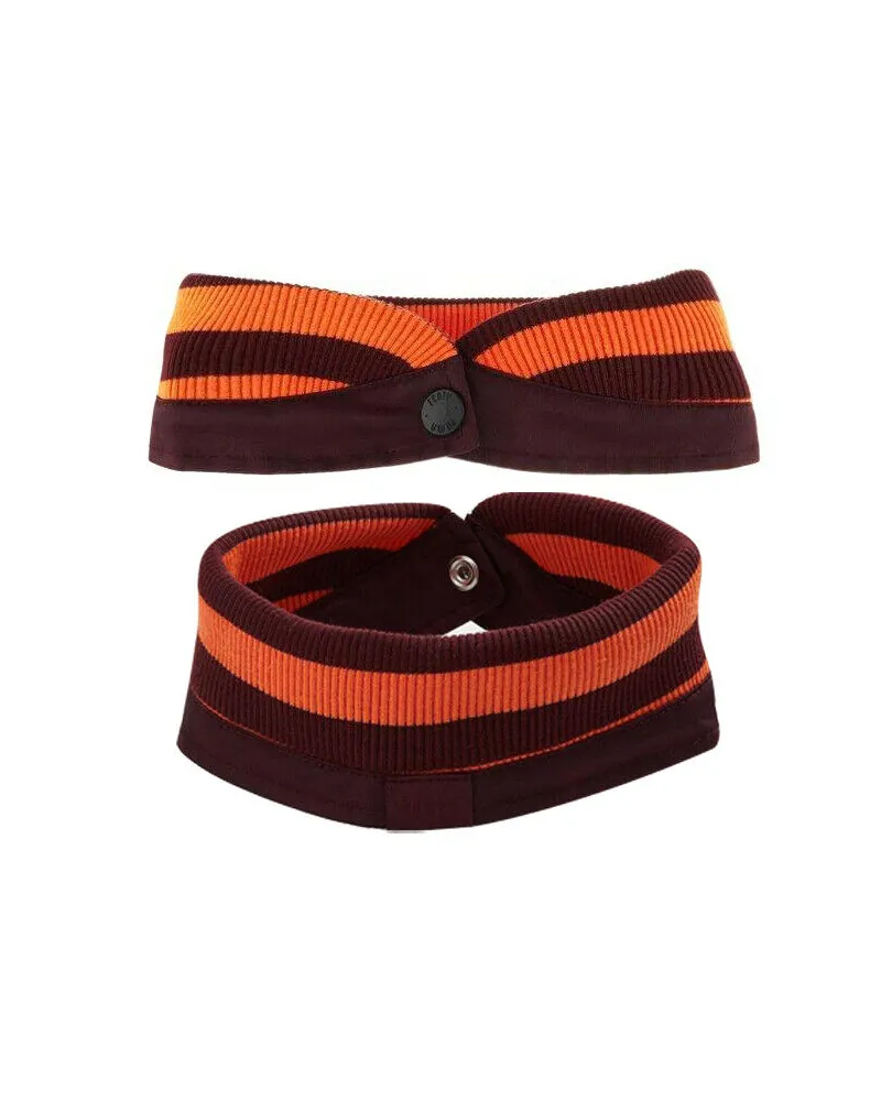 Puma x Rihanna Fenty Damen Burgunderfarbener Choker Bordeaux