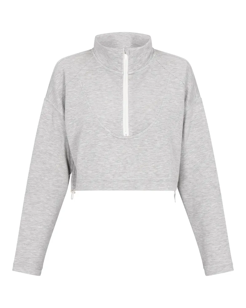 My Mo Sweatshirt Frauen HellGrauMelange Hellgrau
