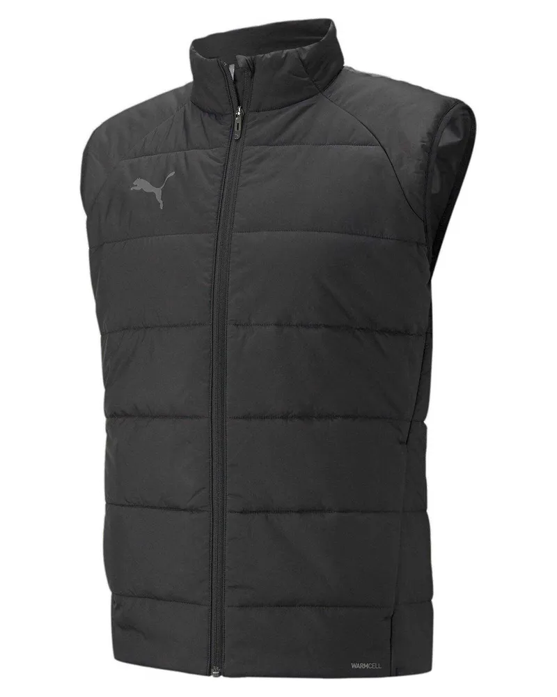 Puma TeamLIGA" Weste für Herren, Ärmellos (Schwarz Schwarz